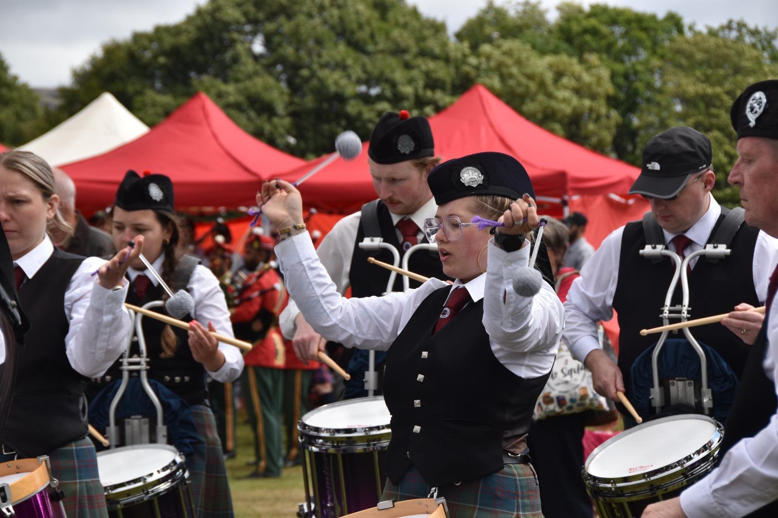 Stockbridge Pipe Band Grade 3B at the Scottish Pipe Band Championships 2026, Dumbarton